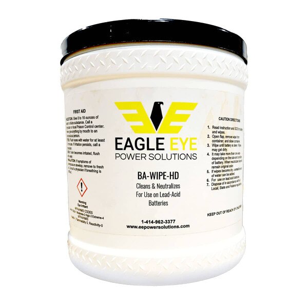Battery Wipes HD (200 Count) Stationary