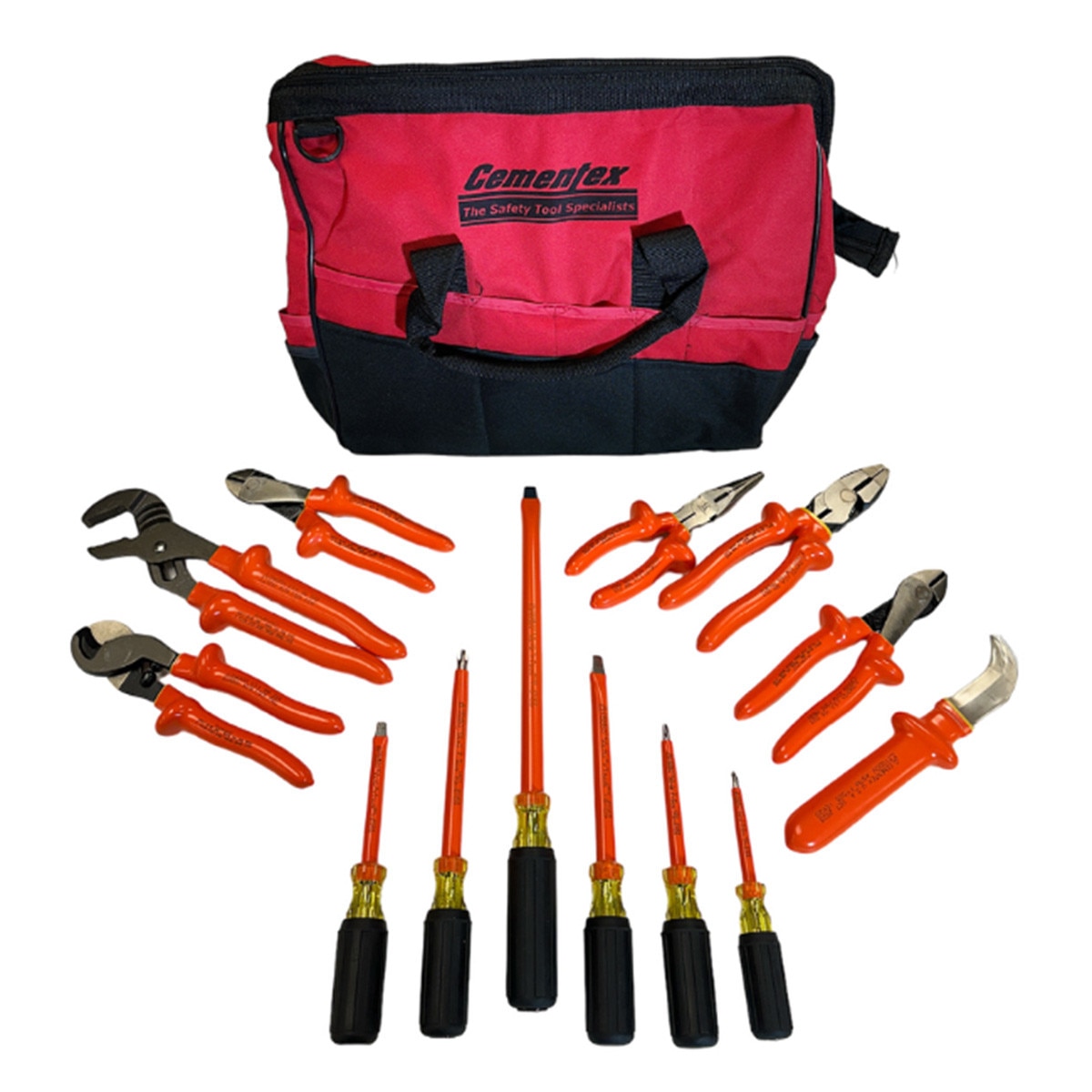 Cementex ITS-13UTK 13-Piece Insulated Utility Tool Kit