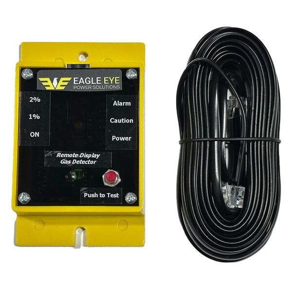 HGD-2000 Remote Box (Display) with 25' Cable | Eagle Eye Power Distribution